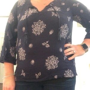 Skies Are Blue Blouse